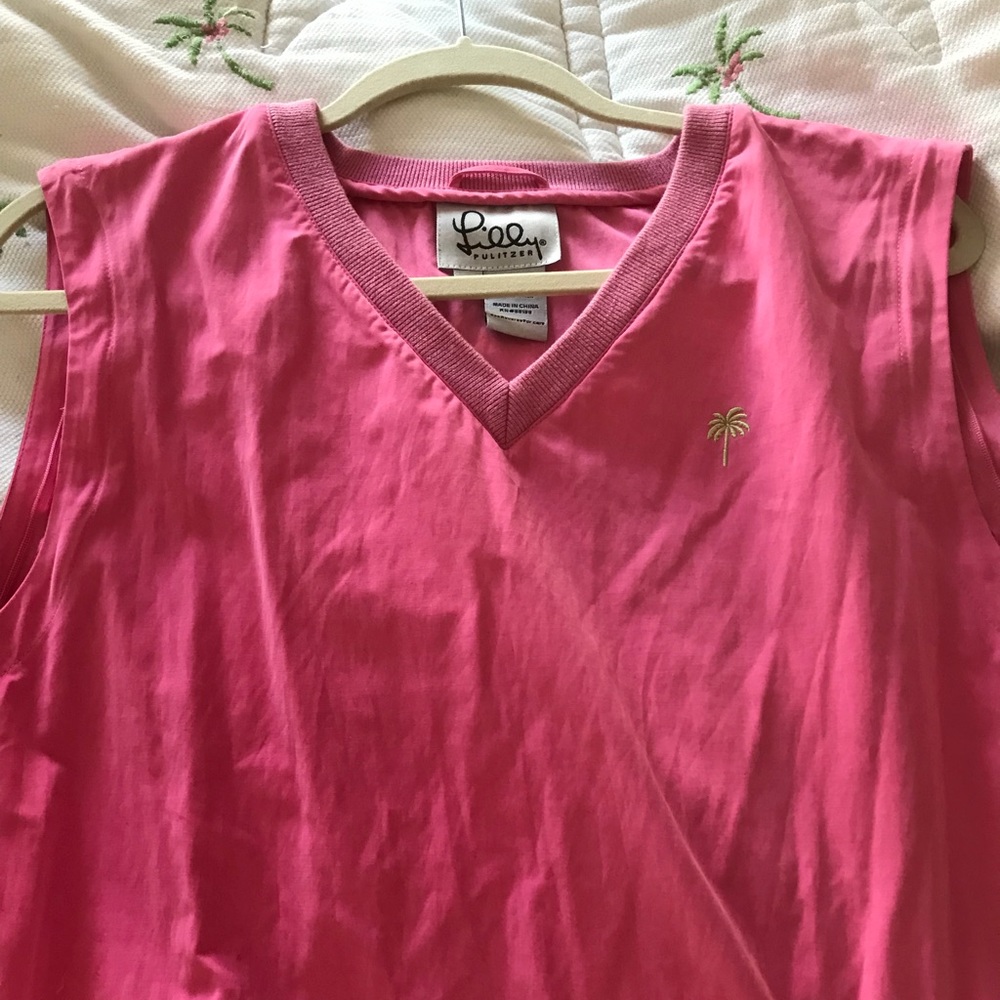 Lilly Pulitzer windbreaker vest